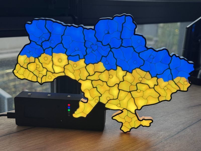 Смарт-лампа &laquo;Мапа тривог України&raquo; JAAM 3 JAAM3-FULL фото
