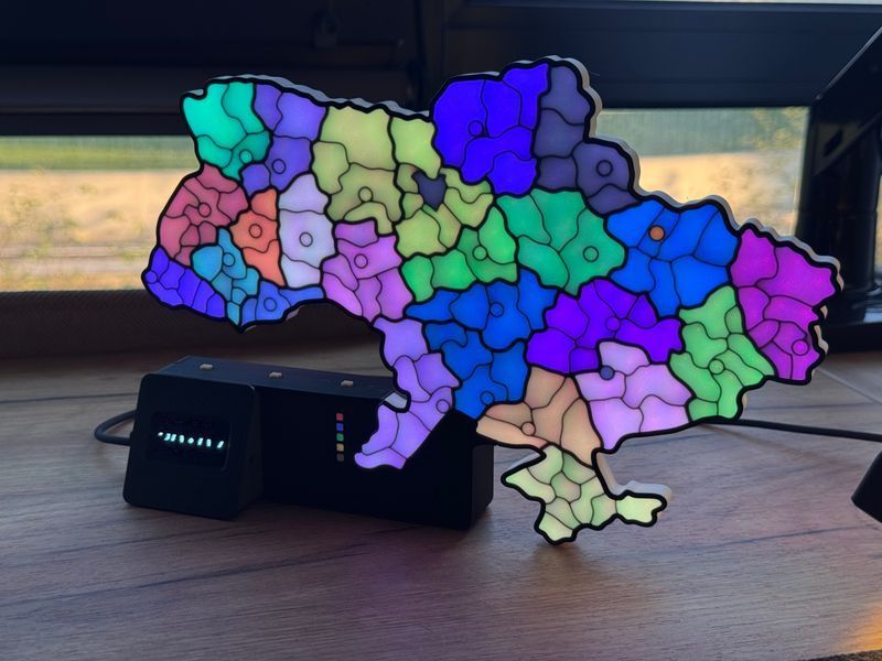 Смарт-лампа &laquo;Мапа тривог України&raquo; JAAM 3 JAAM3-BASE фото