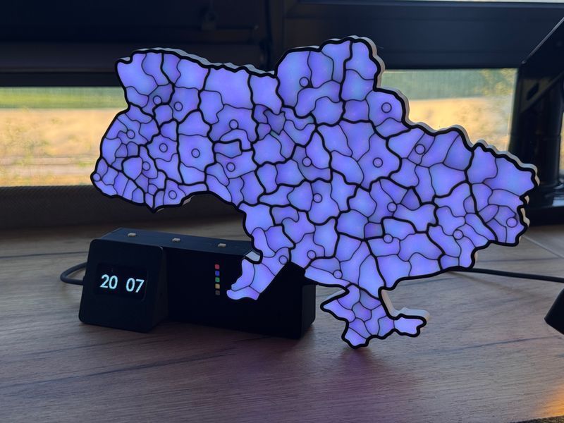 Смарт-лампа &laquo;Мапа тривог України&raquo; JAAM 3 JAAM3-BASE фото